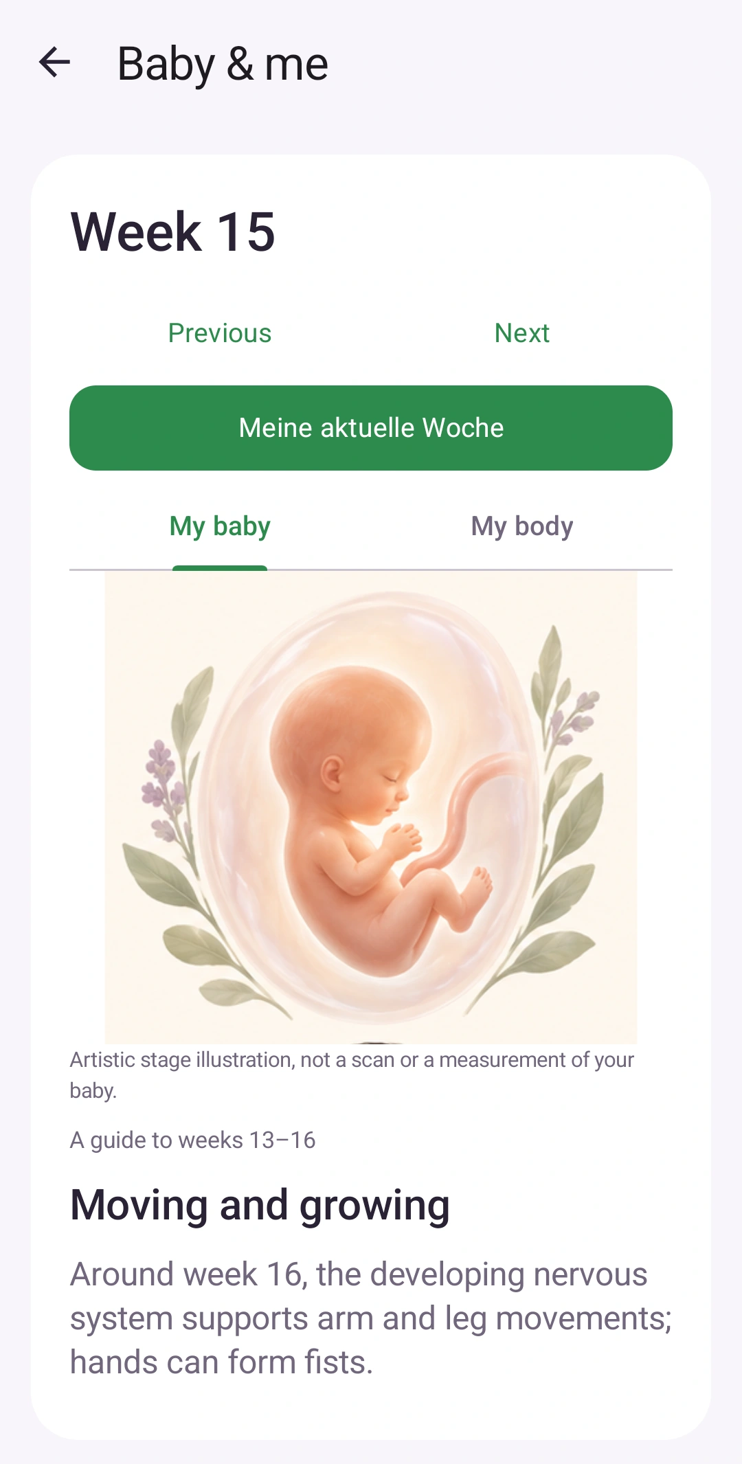 Deinem Baby näher